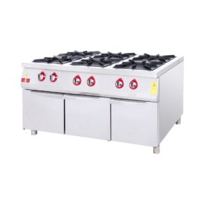 DRN Dolaplı Ocak 6'lı 150x100 Gazlı