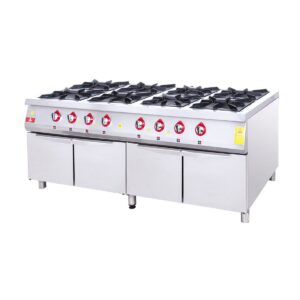 DRN Dolaplı Ocak 8'li 200x100 Gazlı