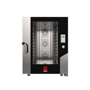 EKA MKF 1021 TS Elektrikli Konveksiyon Nemlendirmeli Dokunmatik Fırın 10 Tepsi 2/1 Gn