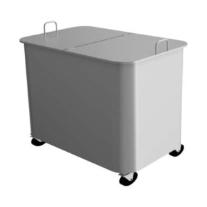 Empero Çift Kapaklı Erzak Arabası Inox 304