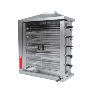 Empero EMP.5EC Piliç Çevirme Makinesi Kömürlü 5 Şişlidir 30 Piliç Kapasiteli