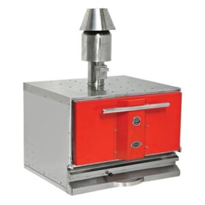 Empero EMP.PKF-50-K Profesyonel Kömürlü Fırın Kırmızı 92x85x65 Cm