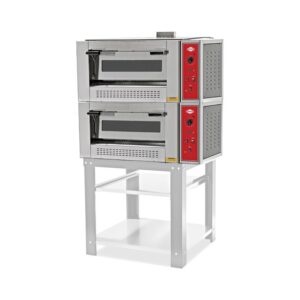 Empero Pizza Fırını Çift Katlı Gazlı Ø 30 Cm x 9+9 Pizza Kapasiteli