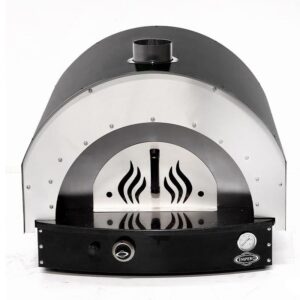Empero PLF.PLS.D5-W-B Taş Tabanlı Pizza Ve Pide Fırını Odunlu Siyah 25 Cm x 4 Pizza Kapasiteli
