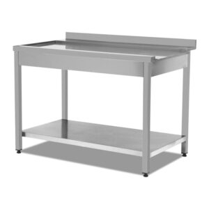 Empero Soldan Çıkışlı Bulaşık Maki̇nesi̇ Çıkış Tezgahı Taban Raflı 90x75x89 Cm