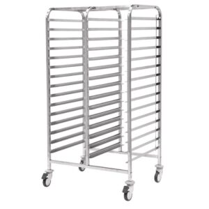 Empero Tepsi Taşıma Arabası İkili 30 Adet 60X80 Tepsi Kapasiteli