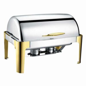 Epinox Chafıng Dısh Roll Top 9 L Gold
