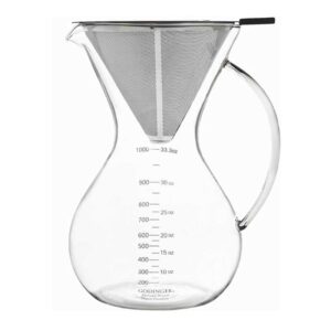 Epinox CK-1000 Çelik Filtreli Doğal Kahve Demleyicisi Chemex 8 Cup 1000 ml