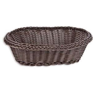 Epinox İnce Oval Sepet 24*17*7 Cm K.Kahve İpls-24okk