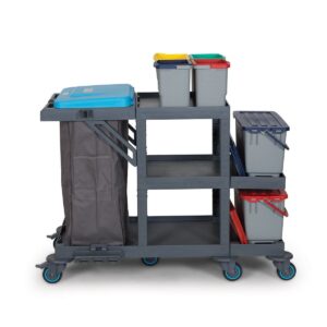 Fantom Procart 337 Kova Takımlı Temizlik Arabası, Çöp Bölmeli