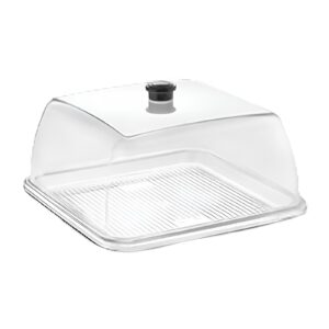 GastroPlast GF-18 Polikarbon Fanus 28x28 Cm Şeffaf