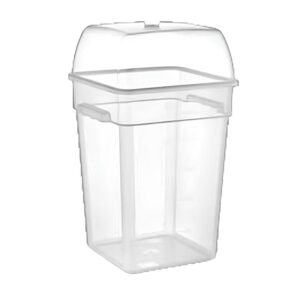 GastroPlast GFPP-18 Şeffaf Polipropilen Fanus 280x280 mm