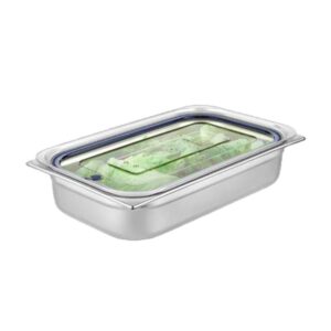 GastroPlast GN 1/1 Sızdırmaz Polikarbon Gastronorm Kapağı Mavi