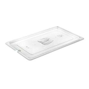 GastroPlast GN 1/4 Kesik Gastronorm Kapağı Polikarbon Küvet Uyumlu