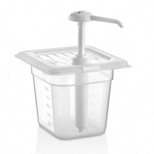 GastroPlast Plastik Mayonez Dispanseri 2 L Şeffaf