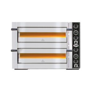 GMG Bello Serisi PE 66 DE Pizza Fırını (Ø 30 cm) 6+6 Tepsi Kapasiteli