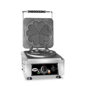 GMG KGW 01 L Çiçek Model Waffle Makinesi, Ø 21 x 1,5 cm