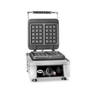 GMG KGW 02 Çift Kare Model Waffle Makinesi, 2 x 10, 2 x 16,5 x 2,6 cm