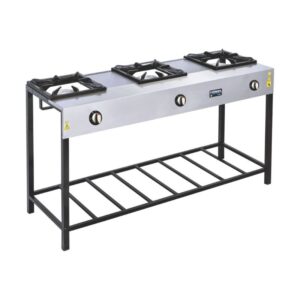 Görkem 4 Gözlü Uzun Ayak Lokanta Ocağı Gazlı 192x47 Cm