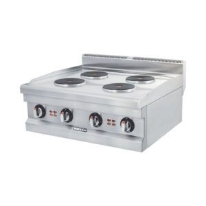 Görkem 700 Seri 4 Yuvarlak Pleytli Ocak Set Üstü Elektrikli 80x71 Cm
