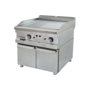 Görkem 700 Seri Yarı Oluklu Pleyt Izgara Dolaplı Gazlı 80x71 Cm