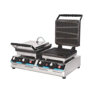 Görkem çubuk Model Waffle Makinesi Çiftli Elektrikli