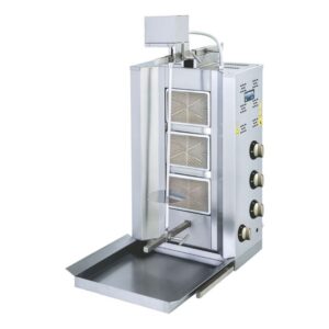 Görkem Döner Ocağı 3 Radyanlı Üstten Motorlu Gazlı
