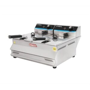 Görkem Fritöz Set Üstü Elektrikli 5+5 Lt 54,5x50 Cm