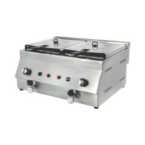 Görkem fritöz Set Üstü Gazlı 8+8 Lt 74x63 Cm