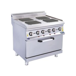 Görkem Kuzine Fırın 3 Kare Pleytli Elektrikli 140x72 Cm