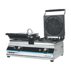 Görkem Papatya Model Lüks Waffle Makinesi Çiftli Elektrikli