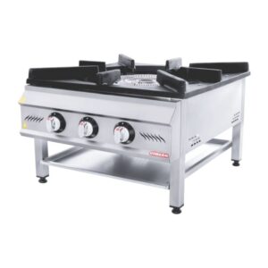 Görkem Üç Yanışlı Yer Ocağı Gazlı 70x80 Cm