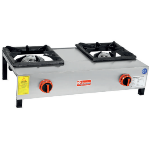 Himaksan 2’li Kısa Ayak Lokanta Ocağı, Doğalgazlı, 86x47 Cm HMK-LKK-2