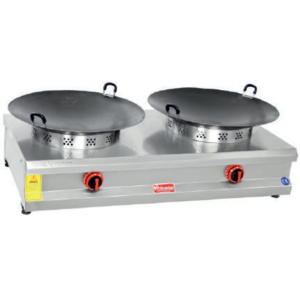 Himaksan 2'li Set Üstü Kavurma Ocağı, LPG'li HMK-KVOG 2 CE