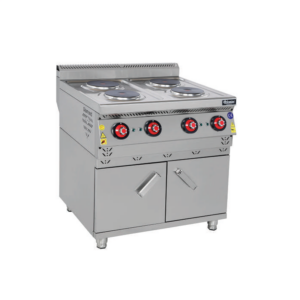 Himaksan 4'Lü Ocak Dolaplı, Elektrikli 80x70 Cm HMK-DOE 878