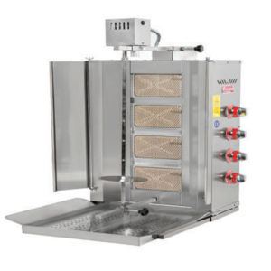 Himaksan 4 Radyanlı Üstten Motorlu Döner Ocağı, Doğalgazlı HMK ÜMDNG-4