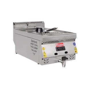 Himaksan Set Üstü Fritöz, 12 Litre, Doğalgazlı HMK-SFG 473