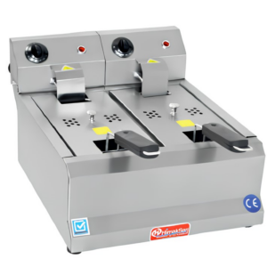 Himaksan Set Üstü Fritöz, 3+3 Litre, Elektrikli 42x50 Cm HMK-FE 3+3