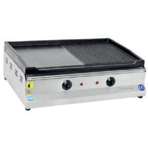 Himaksan Set Üstü Yarı Oluklu Döküm Izgara, Doğalgazlı 70x47 Cm HMK-DIG 70