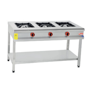 Himaksan Taban Raflı 3’Lü Ocak, Doğalgazlı, 130x50 Cm HMK-TBOG 1350