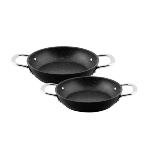 Hisar Nova Pro 2 Parça Granit Sahan Seti Çelik Kulp