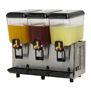 Hosk Üçlü Limonata Şerbet Makinesi Şerbet+Şerbet+Ayran, 3x20 L