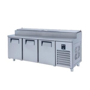 İceinox PTS-L 515 CR Make Up Kısa 3 Kapılı Buzdolabı 515 L 430 K 200x70x85/97 cm