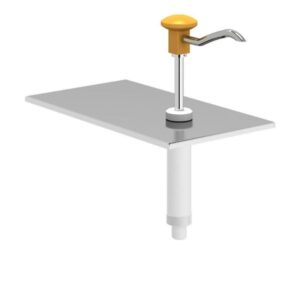 Kalando KD-002 Gastronorm Basmalı Sos Pompa Ünitesi GN 1/3 Sarı