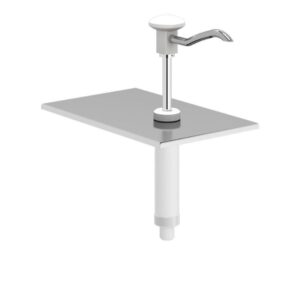 Kalando KD-002 Gastronorm Basmalı Sos Pompa Ünitesi GN 1/4 Beyaz