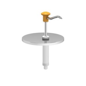 Kalando KD-010-5-220 Basmalı Sos Pompası Ünitesi 5 L Kova Uyumlu Ø220mm Sarı