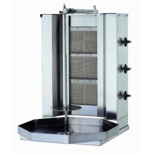 Kalitegaz 3 Radyanlı Motorsuz Döner Ocağı, Gazlı, KLG140