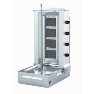 Kalitegaz 4 Radyanlı Alttan Motorlu Döner Ocağı, Gazlı, Hareketli Gövde, Özel Model KLG 151-S