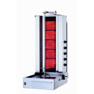 Kalitegaz 5 Radyanlı Alttan Motorlu Döner Ocağı, Elektrikli, Hareketli Gövde KLG172