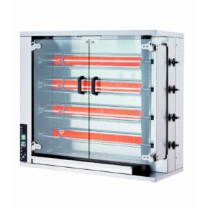 Kalitegaz CRG 4 Piliç Çevirme Makinesi 16-20 Piliç Kapasiteli Gazlı